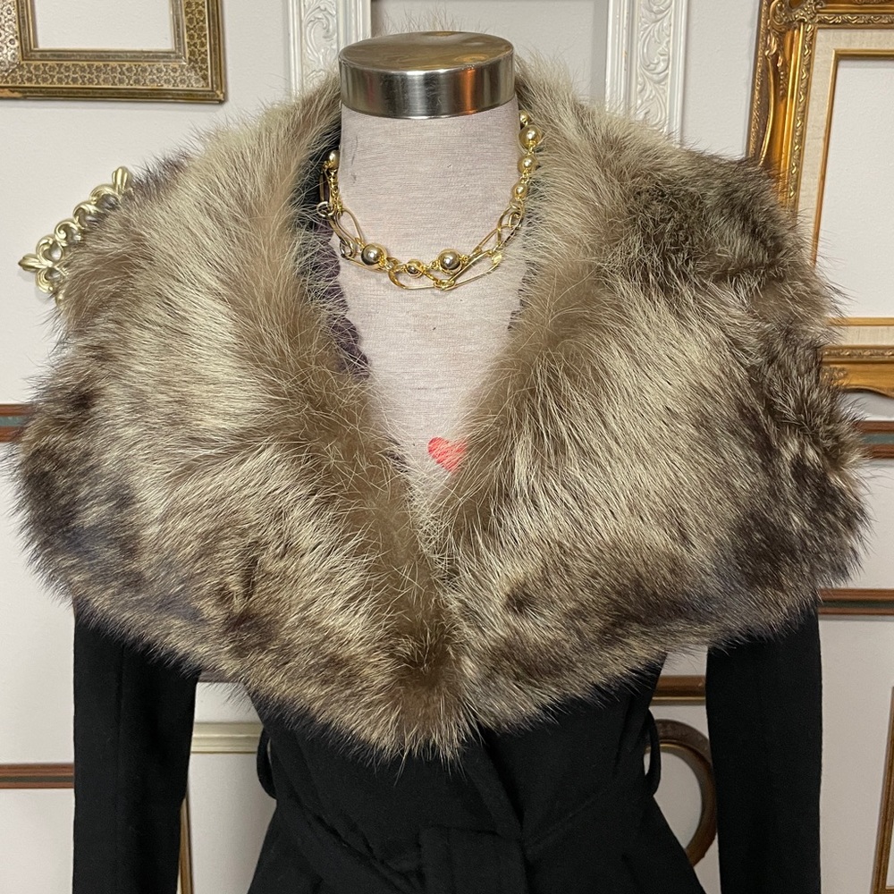 Vintage Bonwit Teller Carol Cohen For Braefair Wrap Coat - Picture 4 of 13
